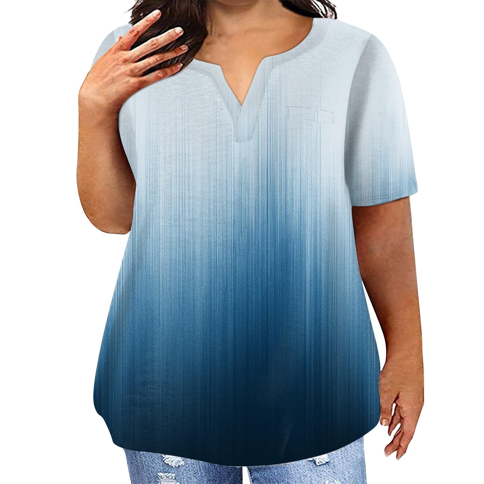 Женская футболка большого размера — фото 6