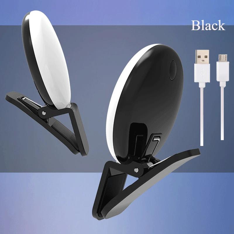 Mobile Phone Fill Flash Lens Ring Light LED Lamp Phone Live Video Beauty Light Universal Mobile Phone Selfie Fill Light