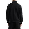 Emporio Armani Striped Zip-Up Stand Collar Long Sleeve Jacket Men jackets Black EM001110-AF13488-UC001