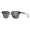 GUCCI Lenses Logo Square Sunglasses Unisex Couple Black