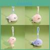 Cute Sea Animal Plush Keyring With Fluffy Fabric For Kids And Travel Accessories