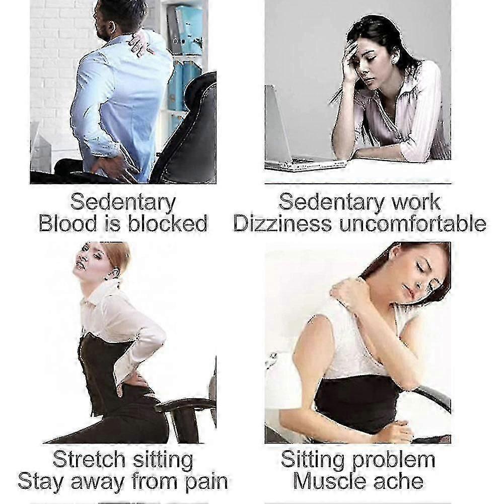 Hemorrhoid Donut Cushion for Tailbone Pain Relief, Coccyx Sciatica Prostate Support Memory Foam Seat Cushion for Office Car Home Use