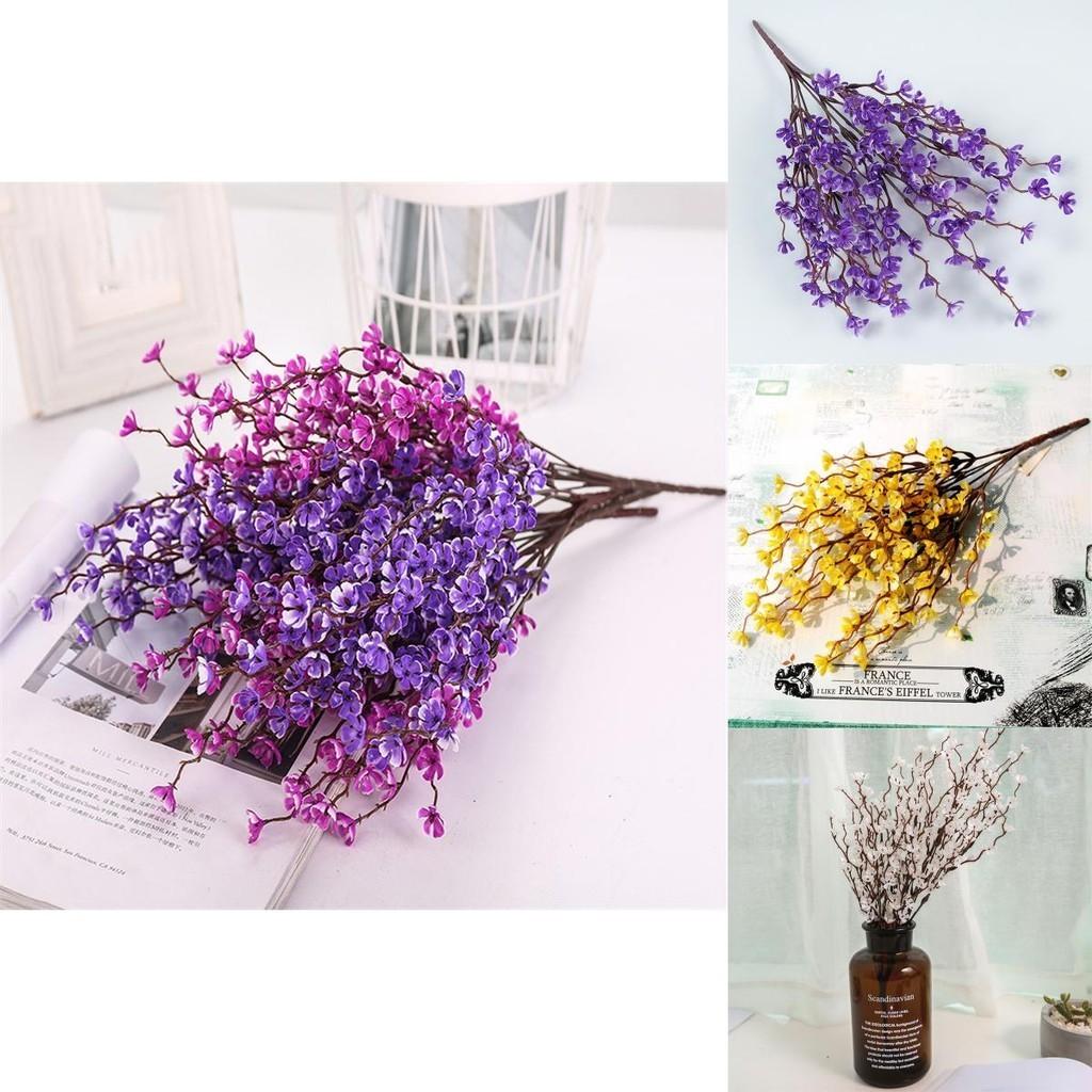 Lifelike Plum Blossom Artificial Flowers Perfect For Stylish Home And Event Decor