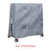 Ping Pong Table Storage Cover 210D Waterproof Dustproof Table Tennis Table Cover with Zipper Oxford Fabric for Indoor Outdoor