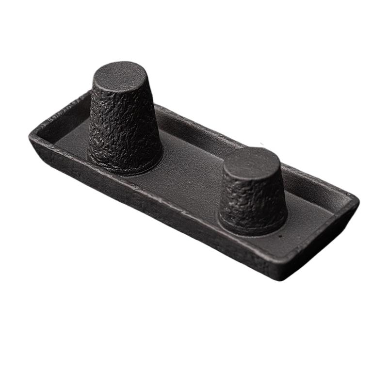 Coarse Pottery Drying Pot Rack, Cover Holder, Retro Purple Sand Teapot, Pot Bearing, Kung Fu Tea Set Accessories, Household