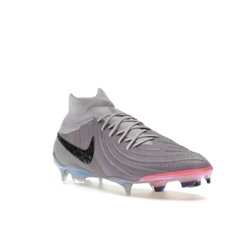Nike Phantom Luna 2 Elite AS FG High Rising Gem Pack Unisex Sneakers Grey Atmosphere-Grey Black FN6922-001