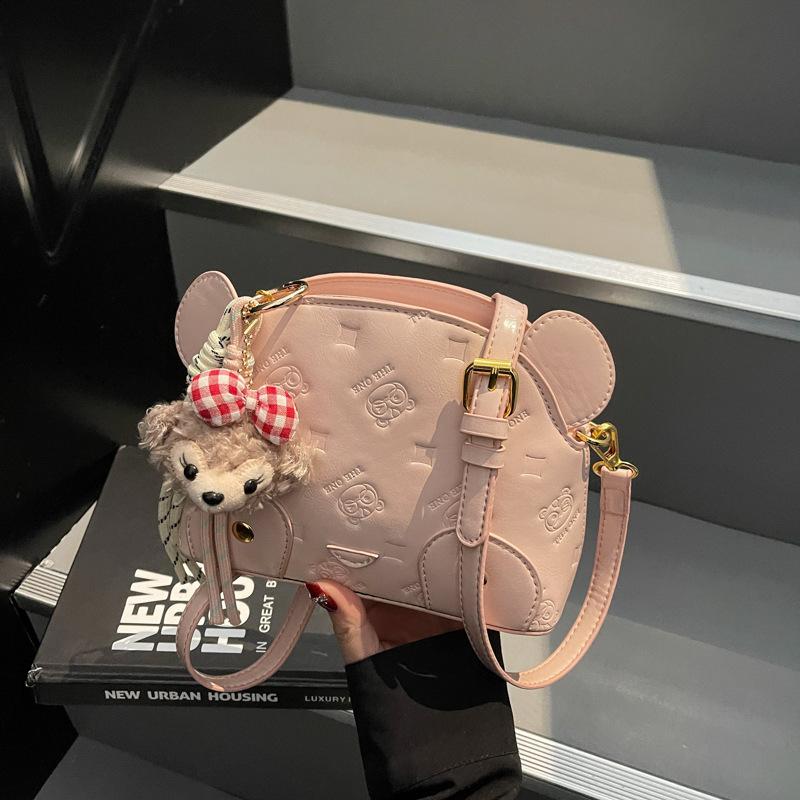 Premium simple commuter portable small square bag women's 2025 new fashion versatile niche design messenger bag