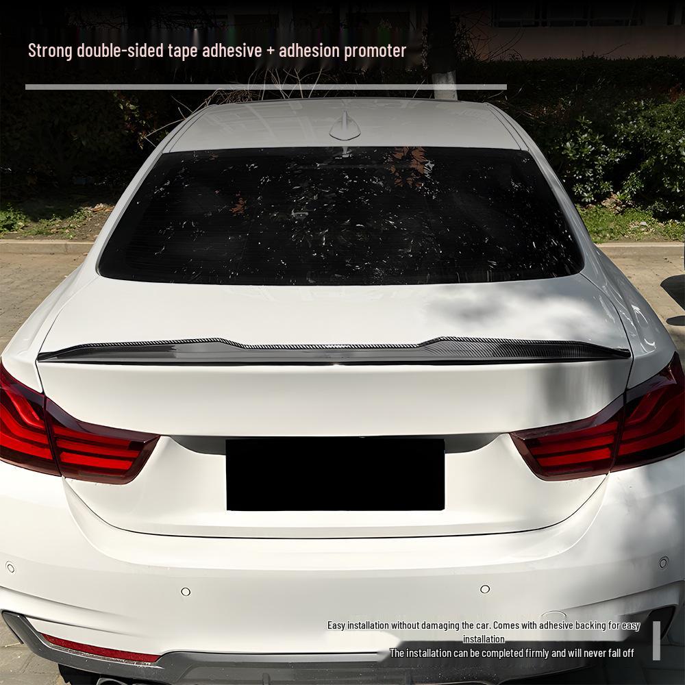 BMW 4 Series F32 (2013-2020) 2-Door PSM Style Rear Spoiler, Non-Destructive Installation, Blow Molded