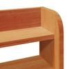 Solid Wood Bed without Mattress Wax Brown 135 x 190 cm Pine Wood