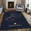 Gleisstromkreis Teppich für Zimmer Sofa Formel 1 Motorsport Thema Dekor Matte Rennsport Liebhaber Teppich Schlafzimmer Dekor Heimteppich
