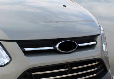 Overlays On the Top Lattice 2013-2018 (2 Pcs., Stainless Steel) for Ford Custom