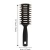 Anti Static Soft Boar Bristles Comb Professional Detangling Hair Brush Scalp Massage Comb  Salon