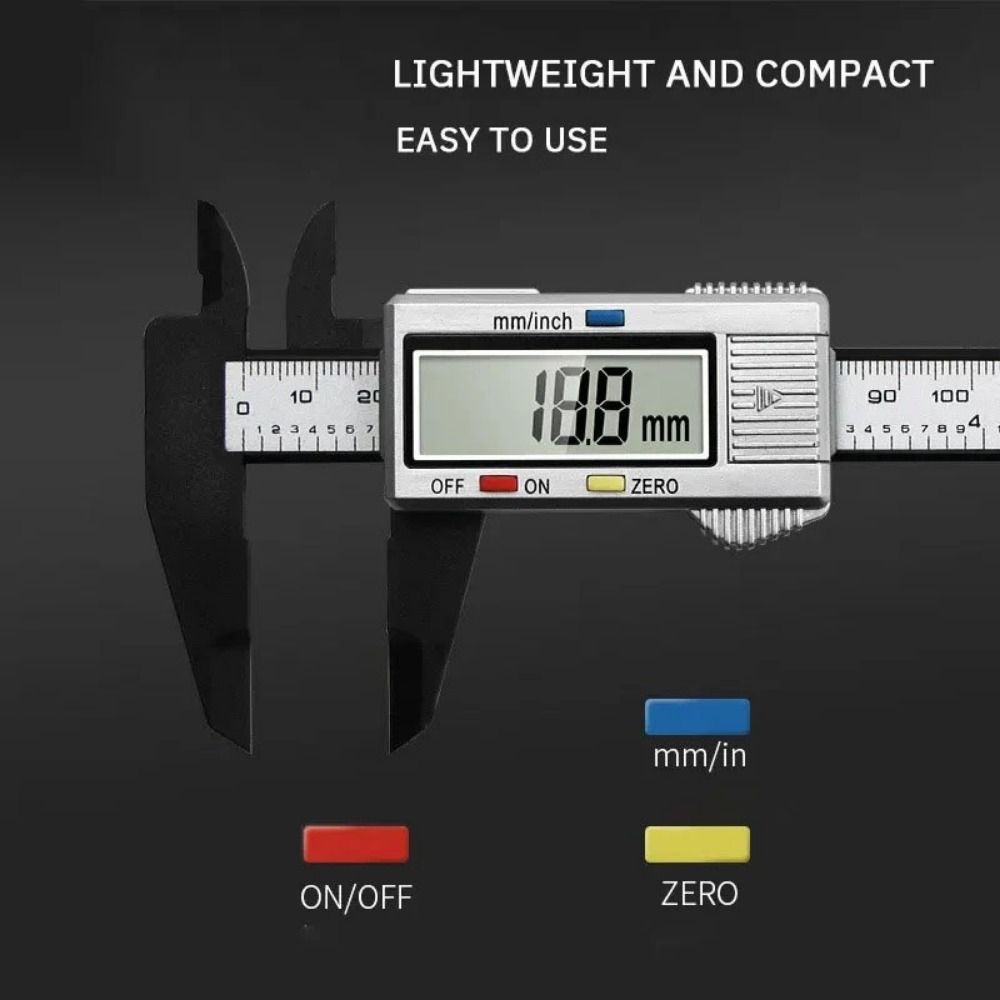 Digital Display Electronic Digital Caliper 0-150mm Digital Ruler Vernier Caliper  DIY Tool
