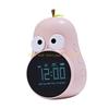 Lovely Cartoon Alarm Clock With LED Screen And Countdowns Feature Great For Bedsides Or Office Decoration