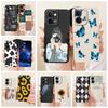 For Vivo Y31d 4G Case V2543 Stylish Girls Butterfly Painted Cover Soft TPU Phone Case For Vivo Y51 Pro 5G V2544 Vivo Y500i Shell