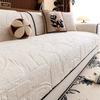 New Red Thick Soft Sofa Cover Fabric Anti Slip One-Piece Anti Cat Scratch Comfortable Sofa Cushion Cover For Autumn And Winter