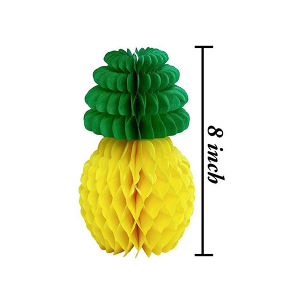 

Paper Pineapple Honeycomb Wedding Birthday Party Decoration Background Wall Layout Small (20CM)#0