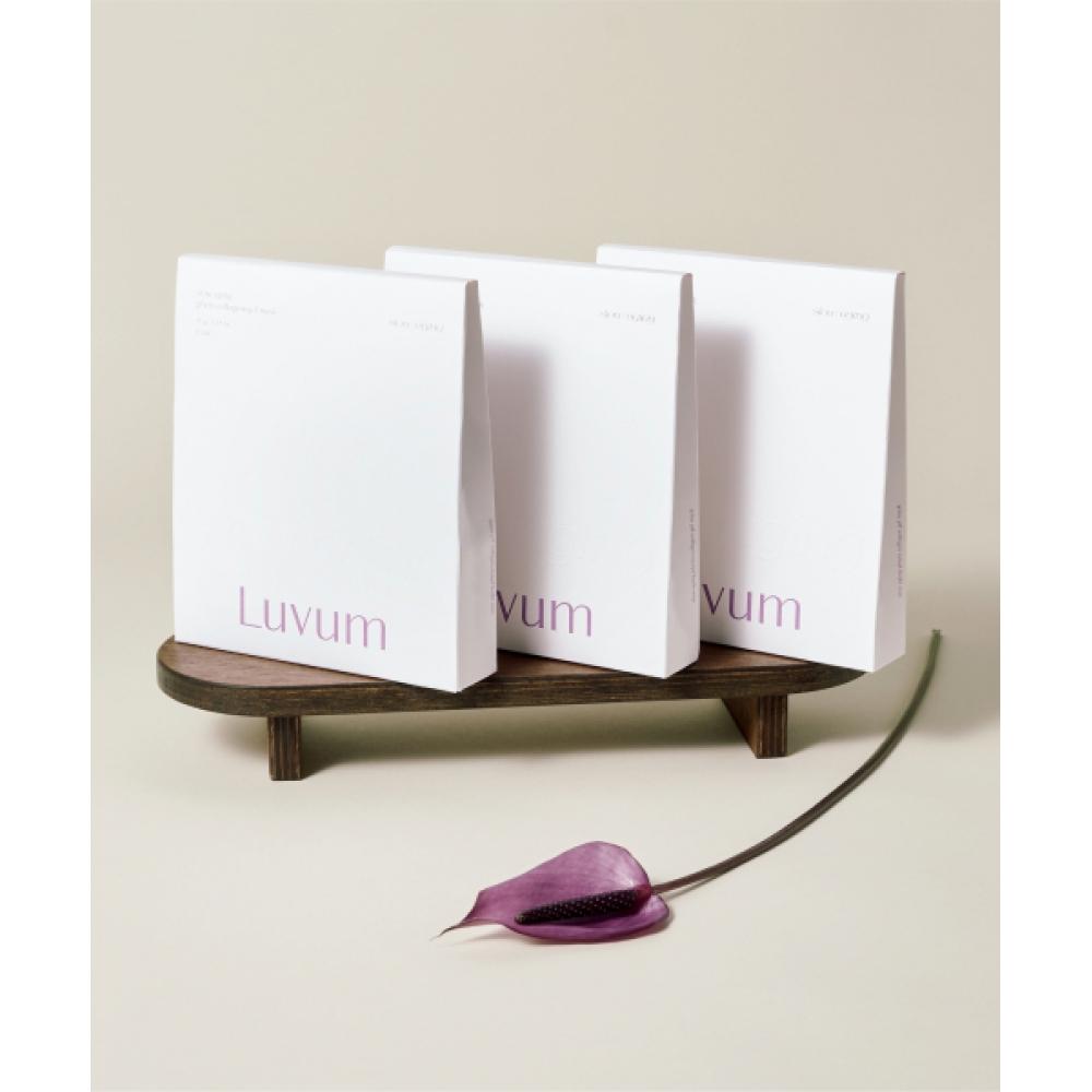 Luvum [large Volume 15 Sheets] Slow Aging Phyto Collagen Gel Mask  Pack Of 5  Pack Of 3 NONE