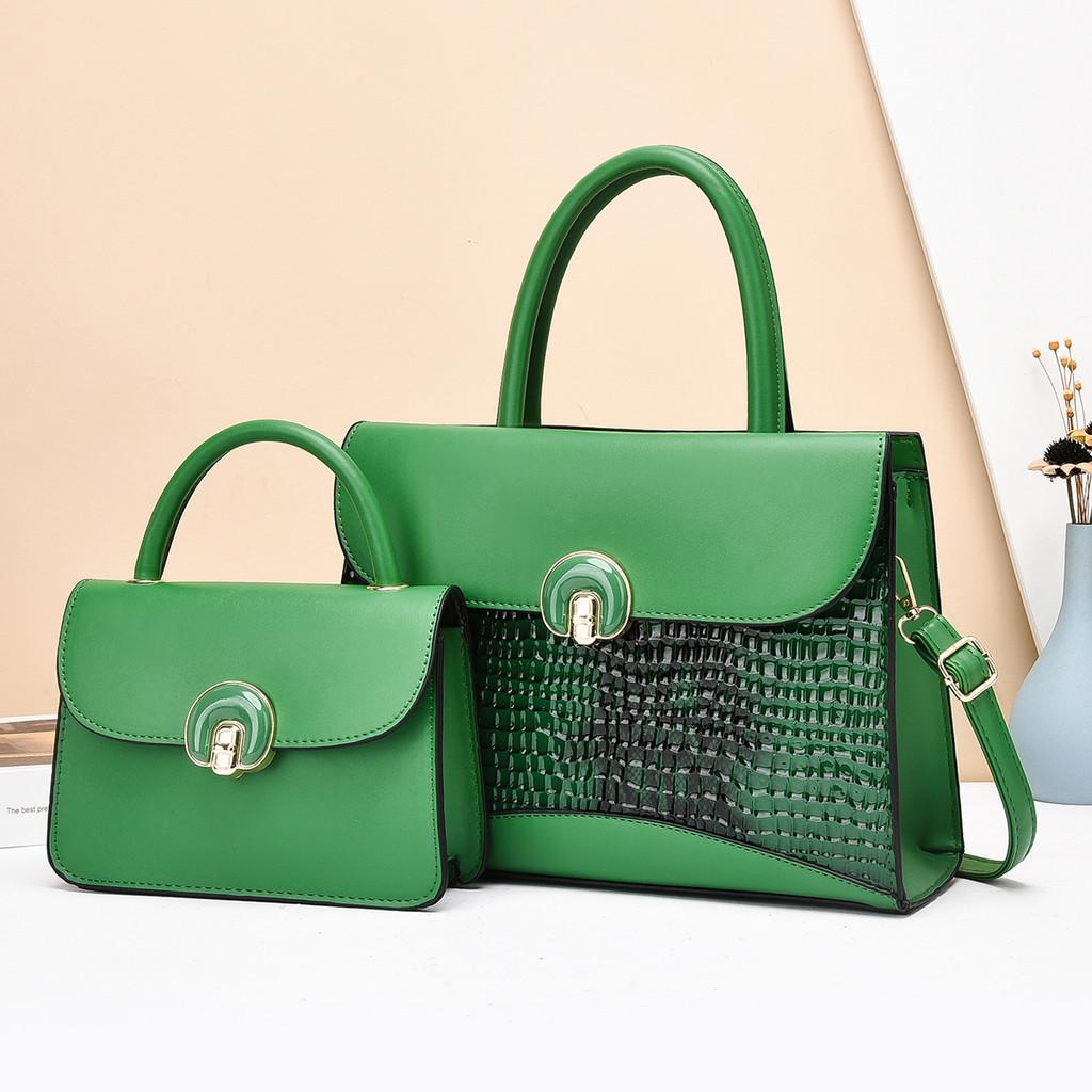 Mother Capacity Large And Child Package With Serpentine Print Design Daily For