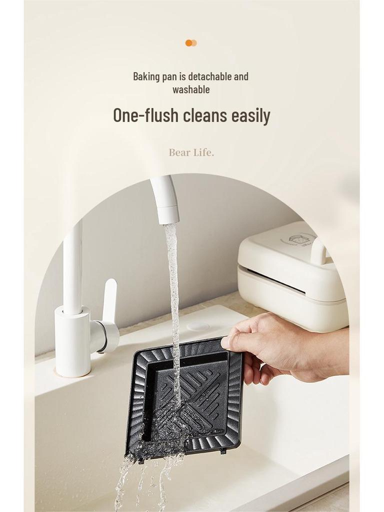 Kleiner Bär Frühstückssandwich-Maker - DSL-L01H1 Multifunktions-Toaster