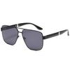 UV Protection Double Bridge Metal Aviator Sunglasses - European & American Style for Outdoor Sports & Driving