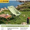 Portable Padded Folding Lounger with Footrest: Reclining Camping Chair for Outdoors