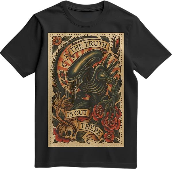Alien the truth is out there graphic tshirt, vintage movie shirt 3XL