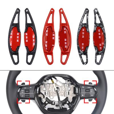 1Pair Carbon Fiber Car Steering Wheel Paddle Shifter Extension For Honda Civic 11th 2022
