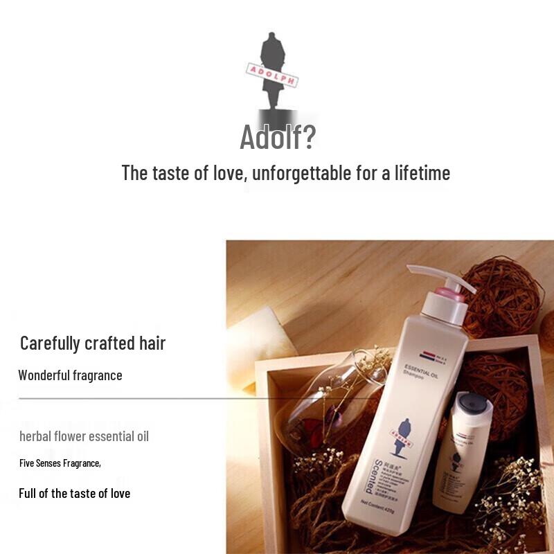 Adolph Moisturizing Shower Gel & Silky Shampoo Set