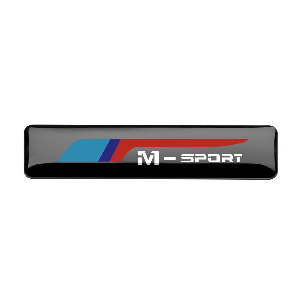 10pcs Car Body Interior Exterior Decoration Decal 3D Epoxy M3 M4 M5 Power Alpina Logo Stickers Accessories For BMW M Performance