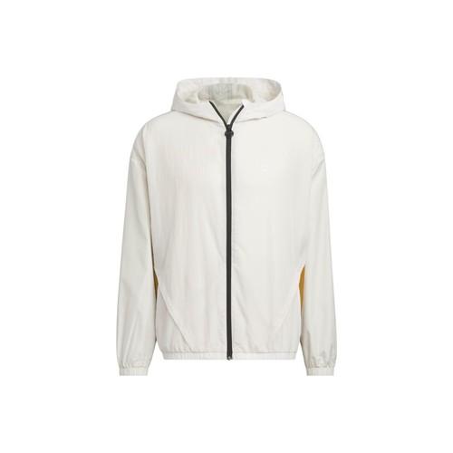 

adidas Solid Color Sports Hoodie Jacket for Men, Beige XL бежевый