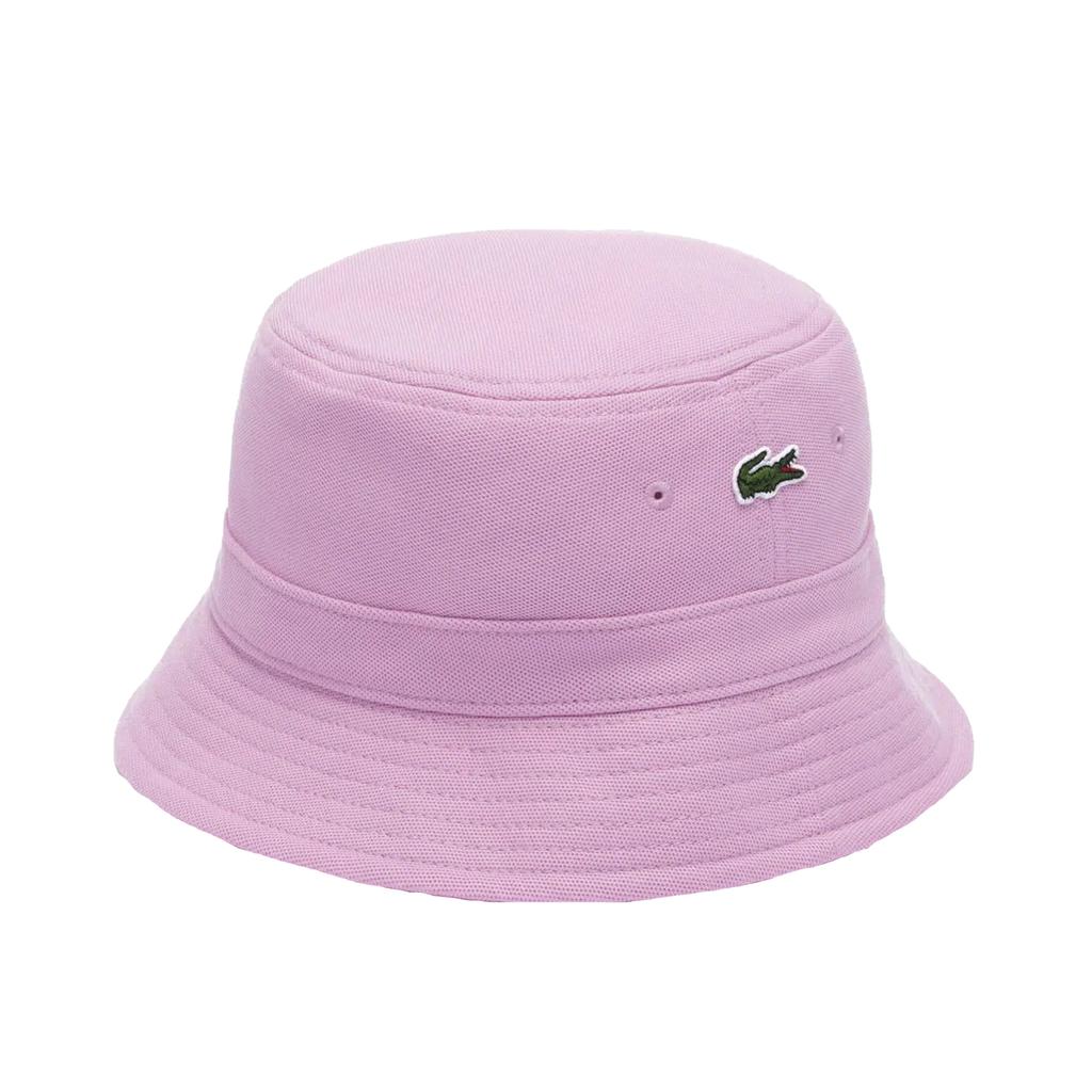 Lacoste Logo Pique Bucket Hat