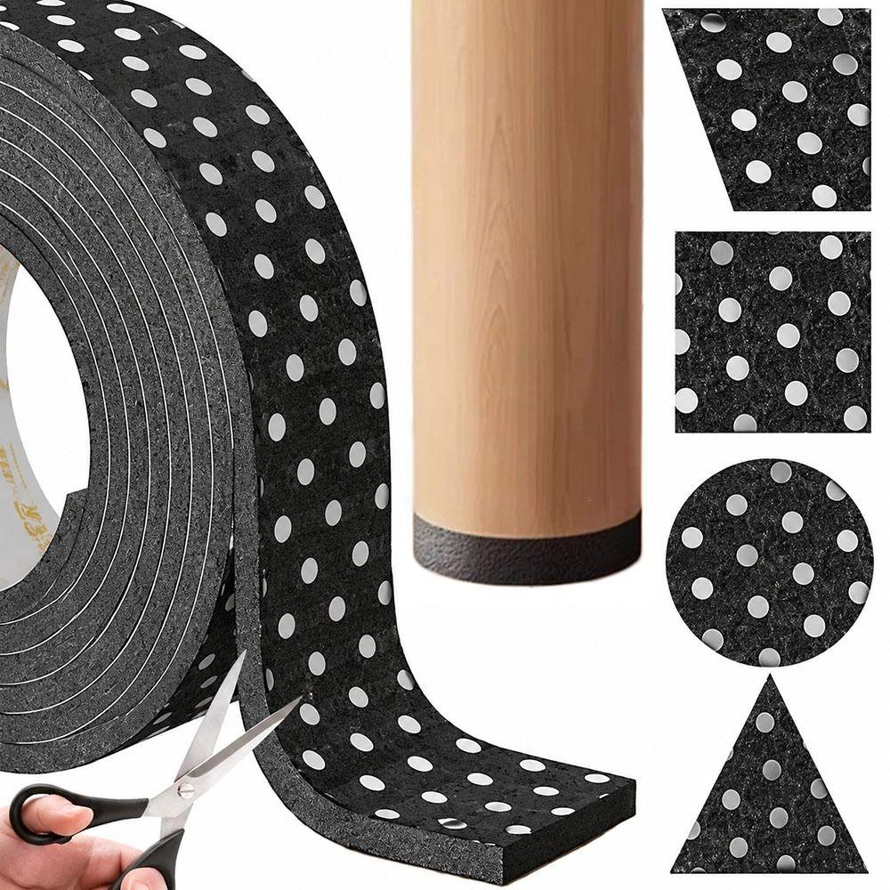 Self Adhesive Furniture Pads Noise Reducing Furniture Protectors New Bumper Strips Office Use