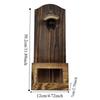 Wall Mounted Wooden Bottle Opener Vintage with Cap Catcher Bottle Opener 2-in-1 Opener Catcher Wooden Beer Opener