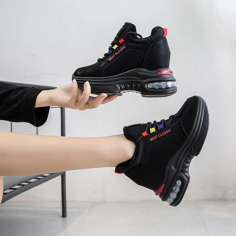 Модные женские вулканизированные туфли с толстой подошвой 2024 года — фото 5