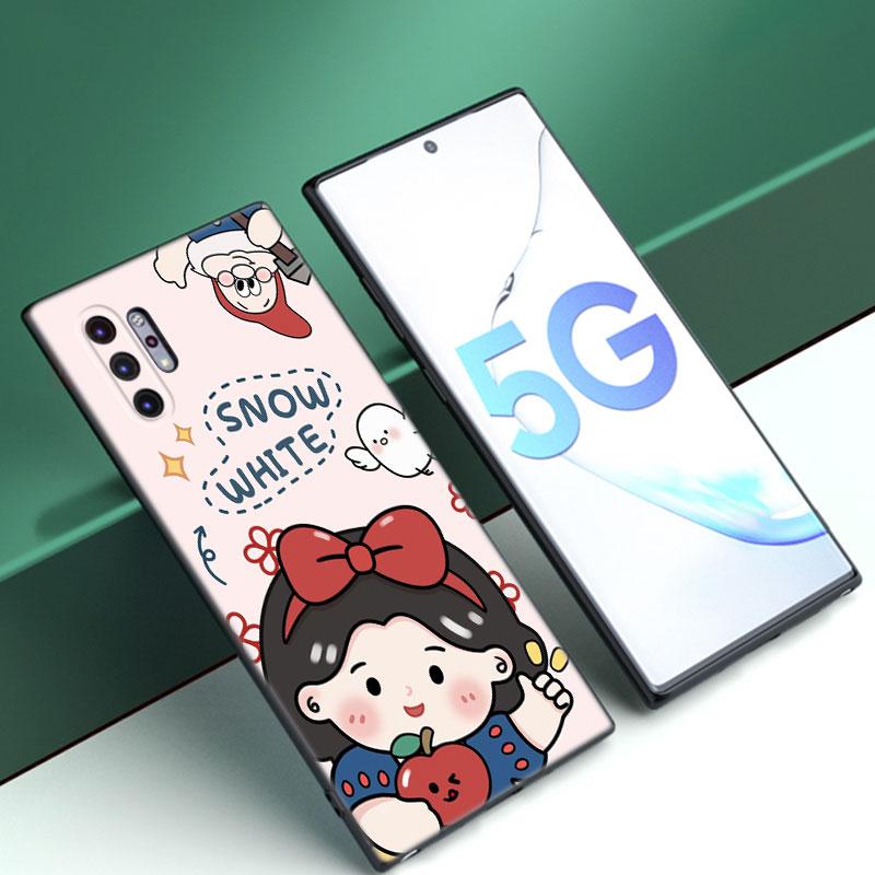 Cute S-Snow White Phone Case For Samsung M30 M31 S Note 10 20 M04 M13 M32 M14 M23 M33 M34 M42 M52 M53 M54 5G M11 M12 M21 M22 M51