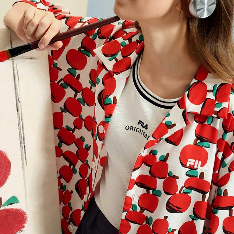 New FILA ORIGINALE Shirt Unisex All Over Print ZA F51M529403F-ZA