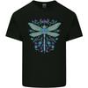 A Floral Dragonfly Unisexs Light Cotton TShirt