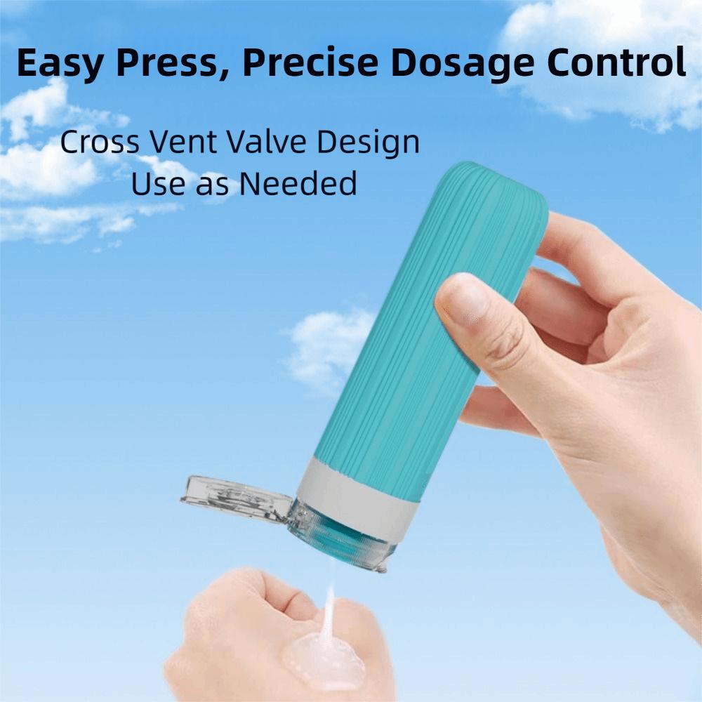 Leak-Proof Travel Bottle Set Soft Portable Lotion Container  Sub-bottling Tool