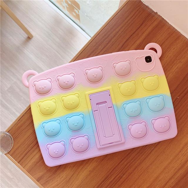 

Чехол-подставка для планшета с мультяшным рисунком для Samsung Galaxy Tab A 10,1 T510 T515 S6 A7 Lite 8,7 T220 T225 P610 10,4 T500 505 8,0 T290, детский чехол, силиконовый мягкий чехол Tab A 8.0 T290 T295