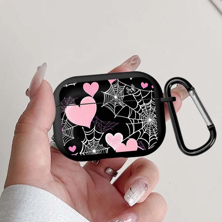 

Розовый Чехол-Паутина Любви Для Airpods 3 Pro3 1 2 Pro Pro2 4 Чехлы-Крышки Для Наушников Airpods Pro 2