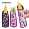 Colored Holder Sleeve for Reusable Ice Pops