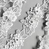 White Nail Diamond Embroidery Three-Dimensional Flower Mesh Decorative Clothing Lolita Hair Accessories Headgear Bag Lace Accessories