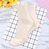 Șosete hidratante cu gel pentru tratament pentru picioare Șosete pentru echipaj din silicon pentru femei, spa, pedichiură, șosete pentru îngrijirea călcâielor uscate crăpate