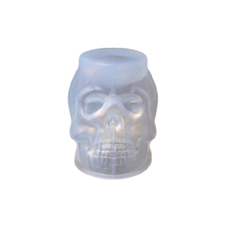 Halloween Skull Silicone Molds,Skull Candle Making Mold DIY Home Decoration Mold