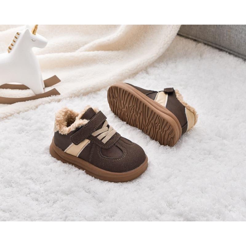 New Children's Warm Board Shoes Vintage Casual Winter Boots for Boys & Girl Comfortable Children's Shoes