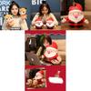 Cozy And Cute Santa Deer Plush Doll For Christmas Series Gift Ideas