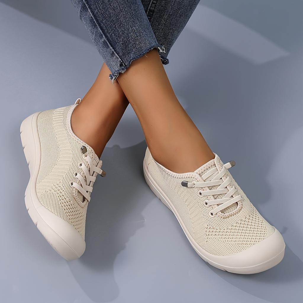 Pohodlné podzimní baleríny Dámské ležérní baleríny Lehké a prodyšné boty