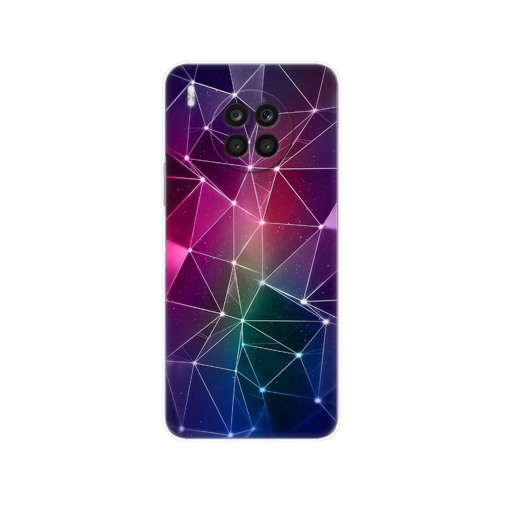 For Honor 50 Lite Case 6.67 Inch Silicon Back Cover Phone Case For Huawei Honor 50 Lite Soft Case TPU Bumper 50Lite Light Funda