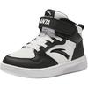 Anta Fashionable Versatile Wear-Resistant High-Top Kids Skate Shoes Kids Sneakers White Black A12439983-5